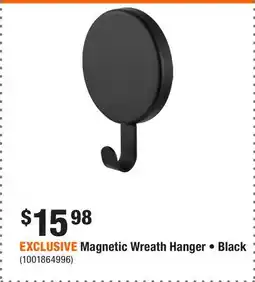 Home Depot EXCLUSIVE Magnetic Wreath Hanger • Black offer