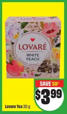 FreshCo Lovare Tea 30 g offer