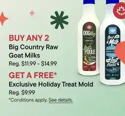 Petvalu Big Country Raw Goat Milks offer