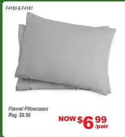 Oxford Mills Flannel Pillowcases offer