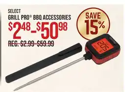 Cabela's SELECT GRILL PRO BBQ ACCESSORIES offer