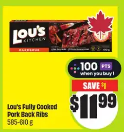 FreshCo Lou's Fully Cooked Park Back Ribs offer