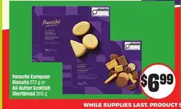 FreshCo Panache European Biscuits 273 g or All-Butter Scottish Shortbread 350 g offer