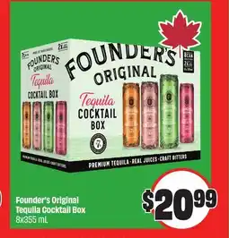 FreshCo Founder's Original Tequila Cocktail Box 8x355 ml offer