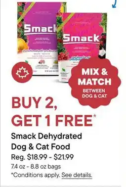 Petvalu Smack Dehydrated Dog & Cat Food offer