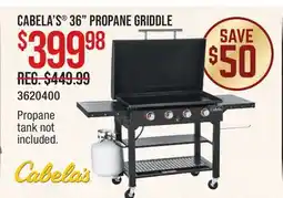 Cabela's CABELA'S 36 PROPANE GRIDDLE offer