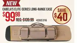 Cabela's CABELA'S ELITE-SERIES LONG-RANGE CASE offer