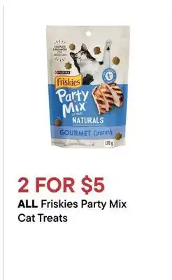 Petvalu Purina ALL Friskies Party Mix Cat Treats offer