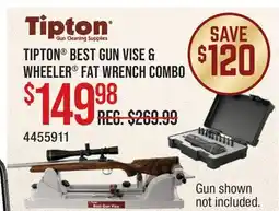Cabela's TIPTON BEST GUN VISE & WHEELER FAT WRENCH COMBO offer