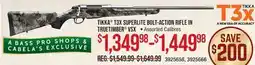 Cabela's TIKKA T3X SUPERLITE BOLT-ACTION RIFLE offer