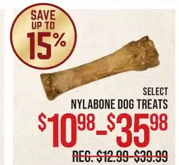 Cabela's SELECT NYLABONE DOG TREATS offer