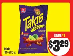 FreshCo Takis 190-280 g offer