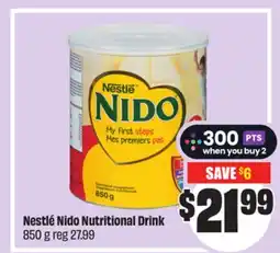 FreshCo Nestlé Nido Nutritional Drink 850 g offer