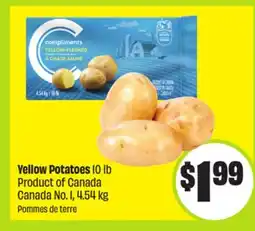 FreshCo Yellow Potatoes 10 lb Product of canada, Canada No. 1, 4.54 kg offer