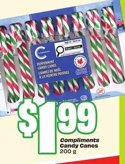 FreshCo Compliments Candy Canes 200g offer