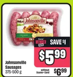 FreshCo Johnsonville Sausages 375-500 g offer