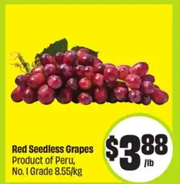 FreshCo Red Seedless Grapes Product of Peru No. 1 Grade offer