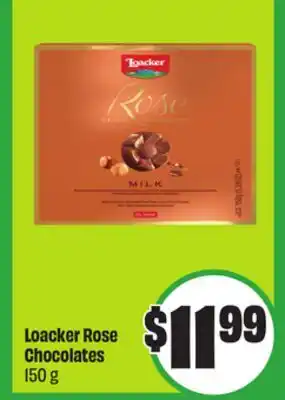 FreshCo Loacker Rose Chocolates 150 g offer