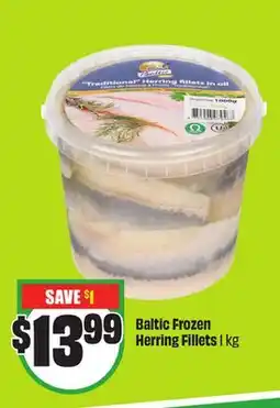 FreshCo Baltic Frozen Herring Fillets 1 kg offer