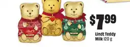 FreshCo Lindt Teddy Milk 120 g offer