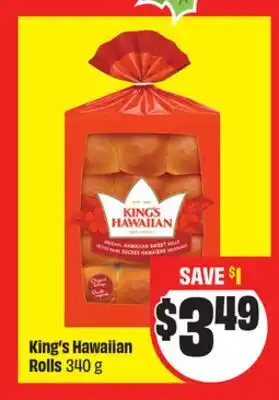 FreshCo King's Hawaiian Rolls 340g offer