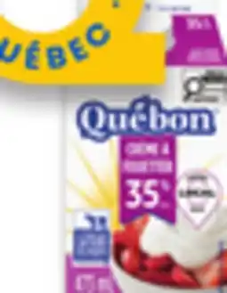 Walmart Québon 35% whipping cream 473 ml offer