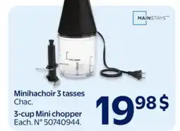 Walmart 3-Cup Mini Chopper offer