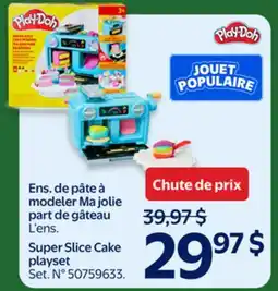 Walmart Super Slice Cake Playset offer