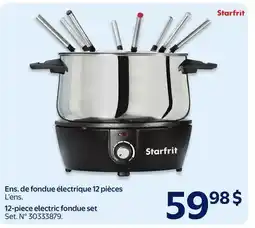Walmart 12-piece electric fondue set offer