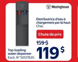 Walmart Top-loading water dispenser offer