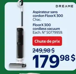 Walmart FloorX300 cordless vacuum offer