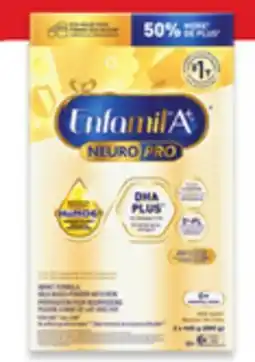 Walmart Enfamil A+ NeuroPro 2×445 g powder formula refill offer