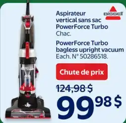 Walmart PowerForce Turbo bagless upright vacuum offer