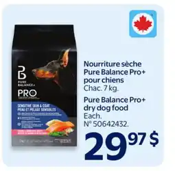 Walmart Pure Balance Pro+pour dry dog food offer