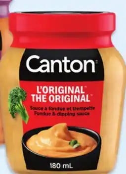 Walmart Canton fondue and dipping sauce offer