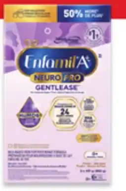 Walmart Enfamil A+ NeuroPro Gentlease 2 x 431 g powder formula refill offer
