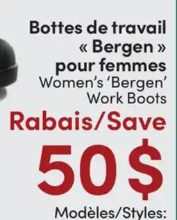 L'équipeur Women's 'Bergen' Work Boots offer