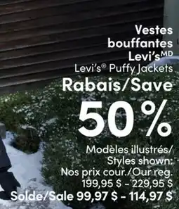 L'équipeur Puffy Jackets offer