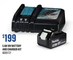 Canac 5Ah 18V Battery and Charger Kit offer