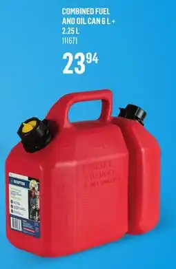 Canac Combined Fuel and Oil Can 6 L + 2.25 L offer