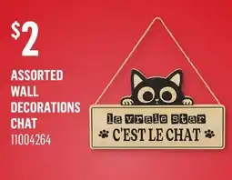 Canac Assorted Wall Decorations Chat offer