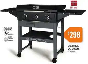 Canac Char-Broil Gaz Griddle offer
