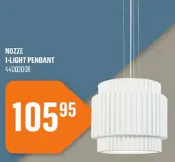 Canac Nozze 1-Light Pendant offer