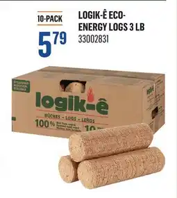Canac Logik-ê Eco-Energy Logs 3 lb offer