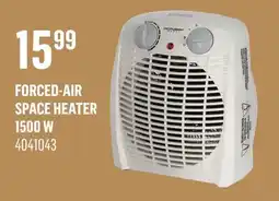 Canac Forced-Air Space Heater 1500W offer