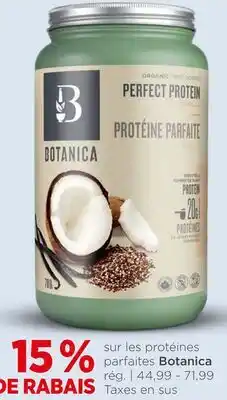 Avril sur les protéines parfaites offer