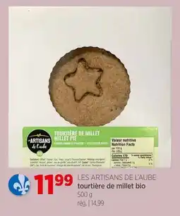 Avril tourtière de millet bio offer