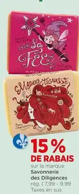 Avril Savonnerie des Diligences offer