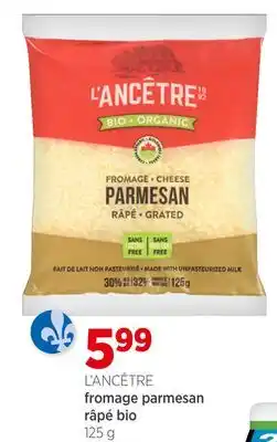 Avril fromage parmesan râpé bio offer