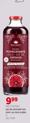 Avril Jus de grenade bio avec ou sans pulpe offer